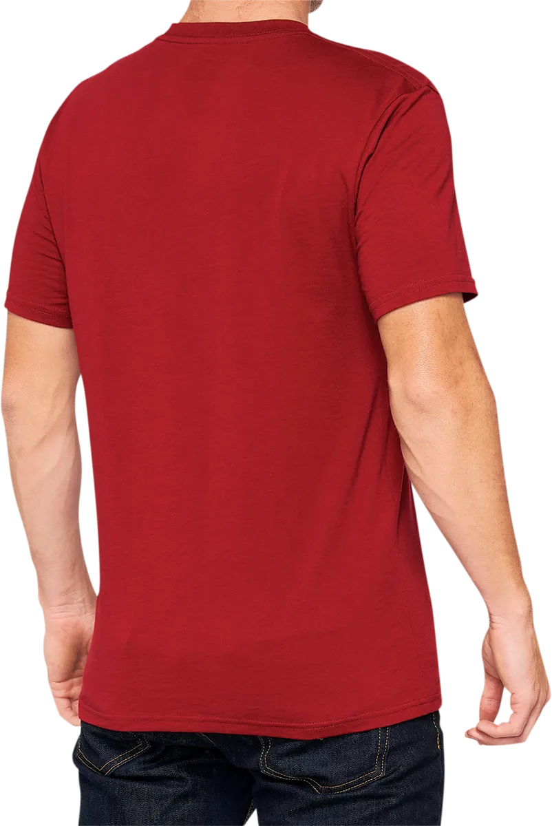 100% Vision T-Shirt - Brick - XL 32135-068-13