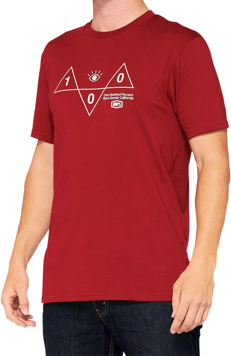 100% Vision T-Shirt - Brick - XL 32135-068-13