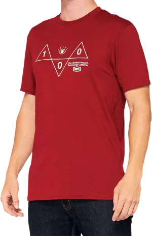 100% Vision T-Shirt - Brick - XL 32135-068-13