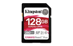 128Gb Sdxc Canvas React Plus U3