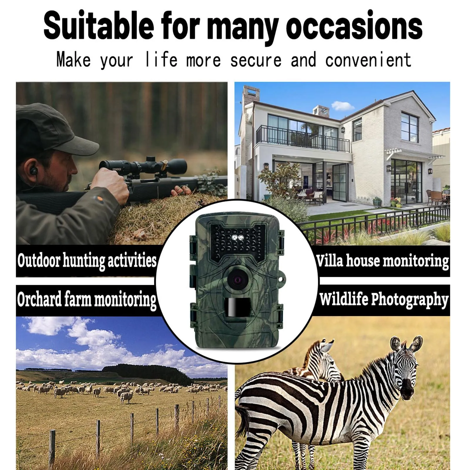 2 LCD Infrared Night Vision Trail Camera | Wildlife Hunting