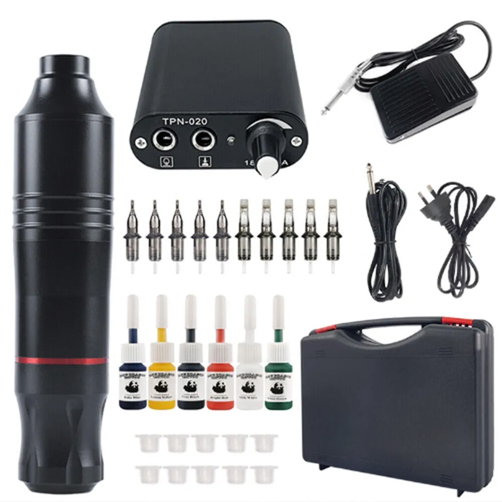 36PC Tattoo Kit | Motor Pen Machine Gun | Color Inks