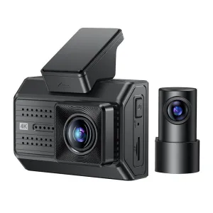 4K Dual Dash Cam | KM15 | High-Resolution Recording | Front & Rear Camera