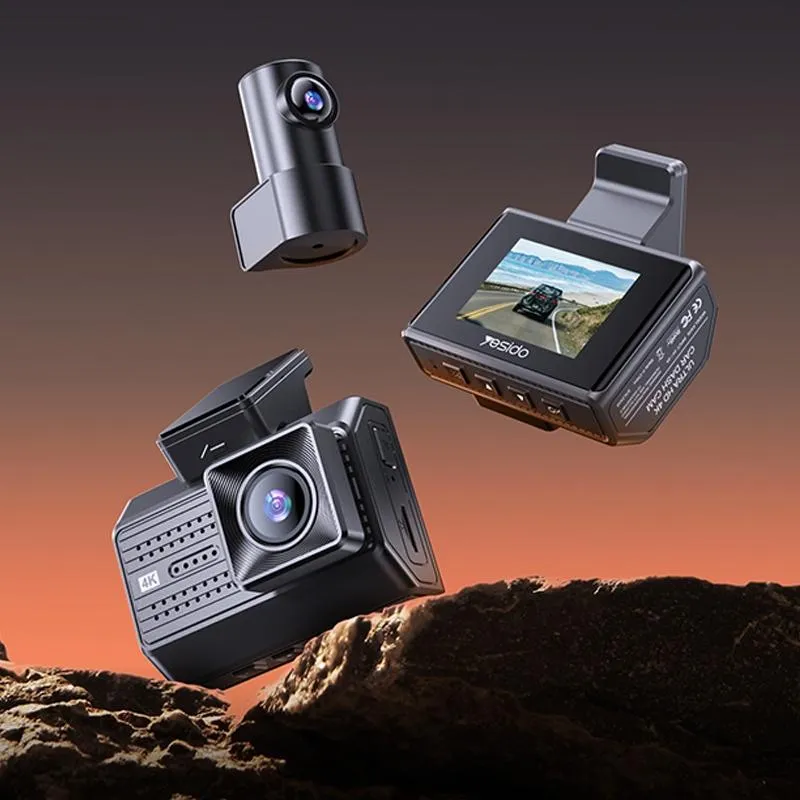 4K Dual Dash Cam | KM15 | High-Resolution Recording | Front & Rear Camera