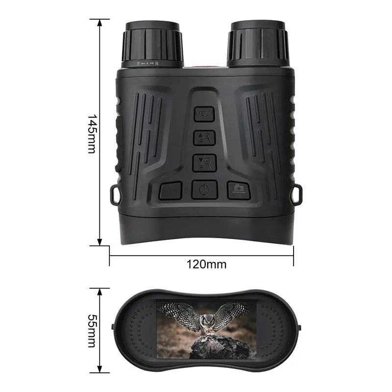 4K Infrared Night Vision Binoculars | 3.2" TFT Screen