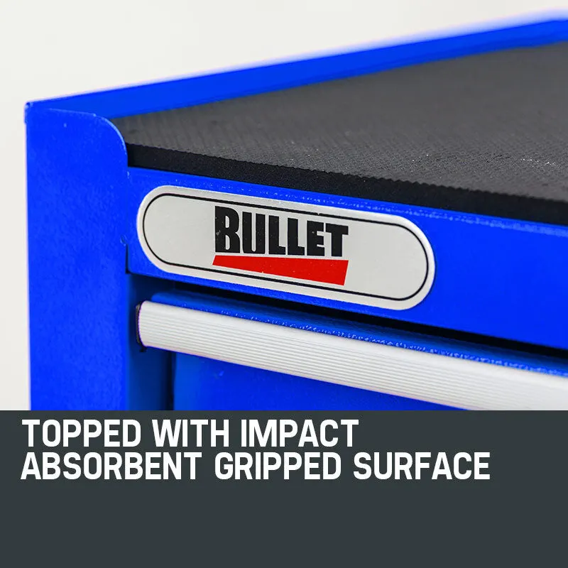 6 Drawer Tool Box Cabinet Trolley Garage Toolbox Storage Mechanic Chest | BULLET