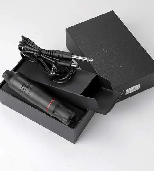 6 PCS Complete Tattoo Kit, including Pro Rotary Tattoo Pen, Tattoo LED Power Supply, Foot Pedal, etc.