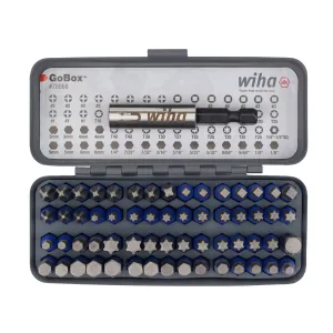 61 Piece GoBox TerminatorBlue Impact Bit Set