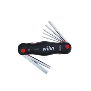 7 Piece PocketStar Fold-Out Hex Key Set - Metric