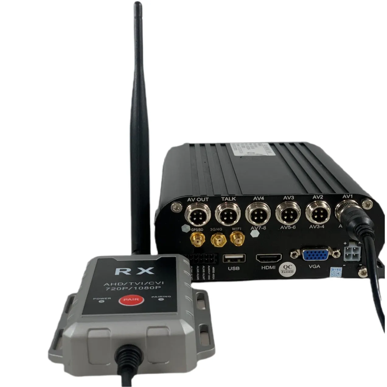AHD Wireless Transmitter/Receiver for up to 1080P Wired Cameras