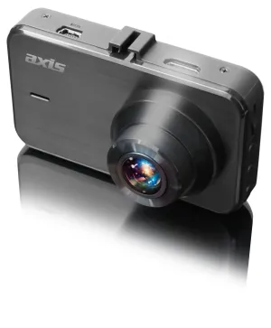 Axis ZOOM 2 Full HD Front   HD Rear, Gps Dash Cam, Inc. High Endurance 32Gb Card