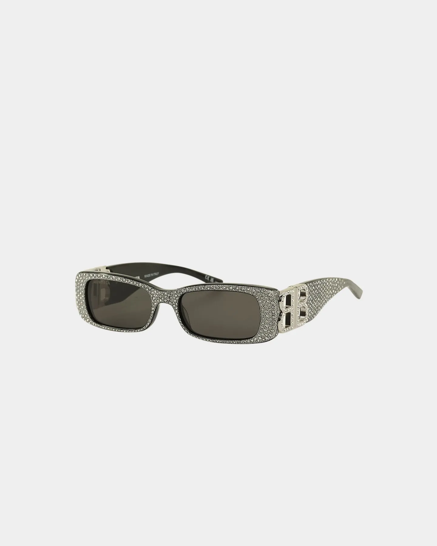 Balenciaga BB0096S-013 Balenciaga Dynasty Shiny Black/Smoke