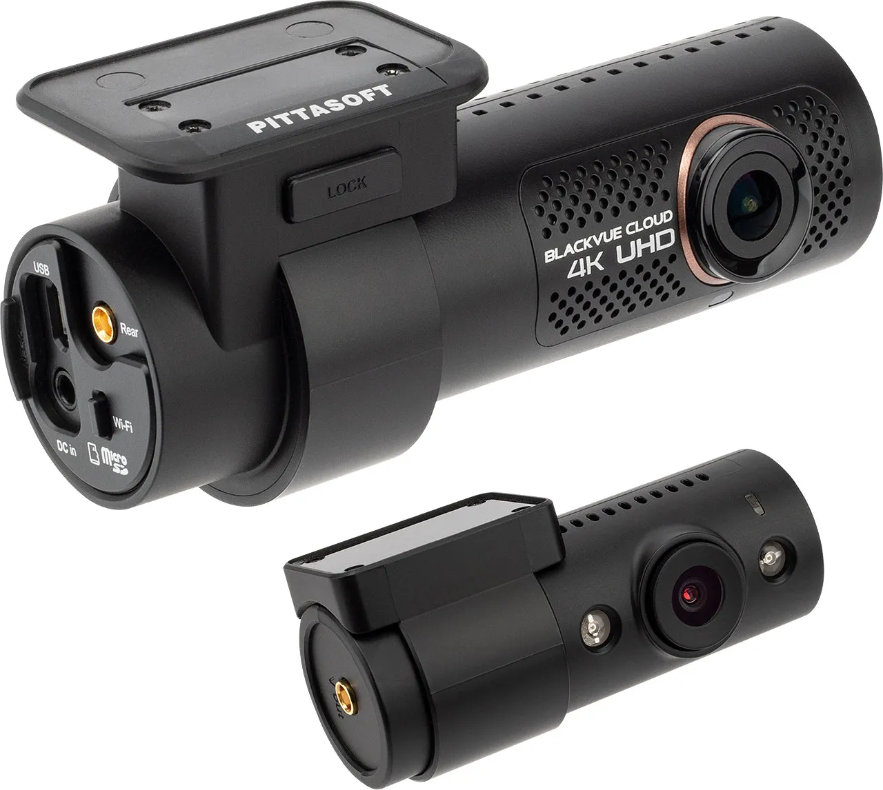 BlackVue DR900X-2CH IR Plus 64GB 4K Dual Channel Dash Cam with Nightvision Cabin Camera (Delivery Only)