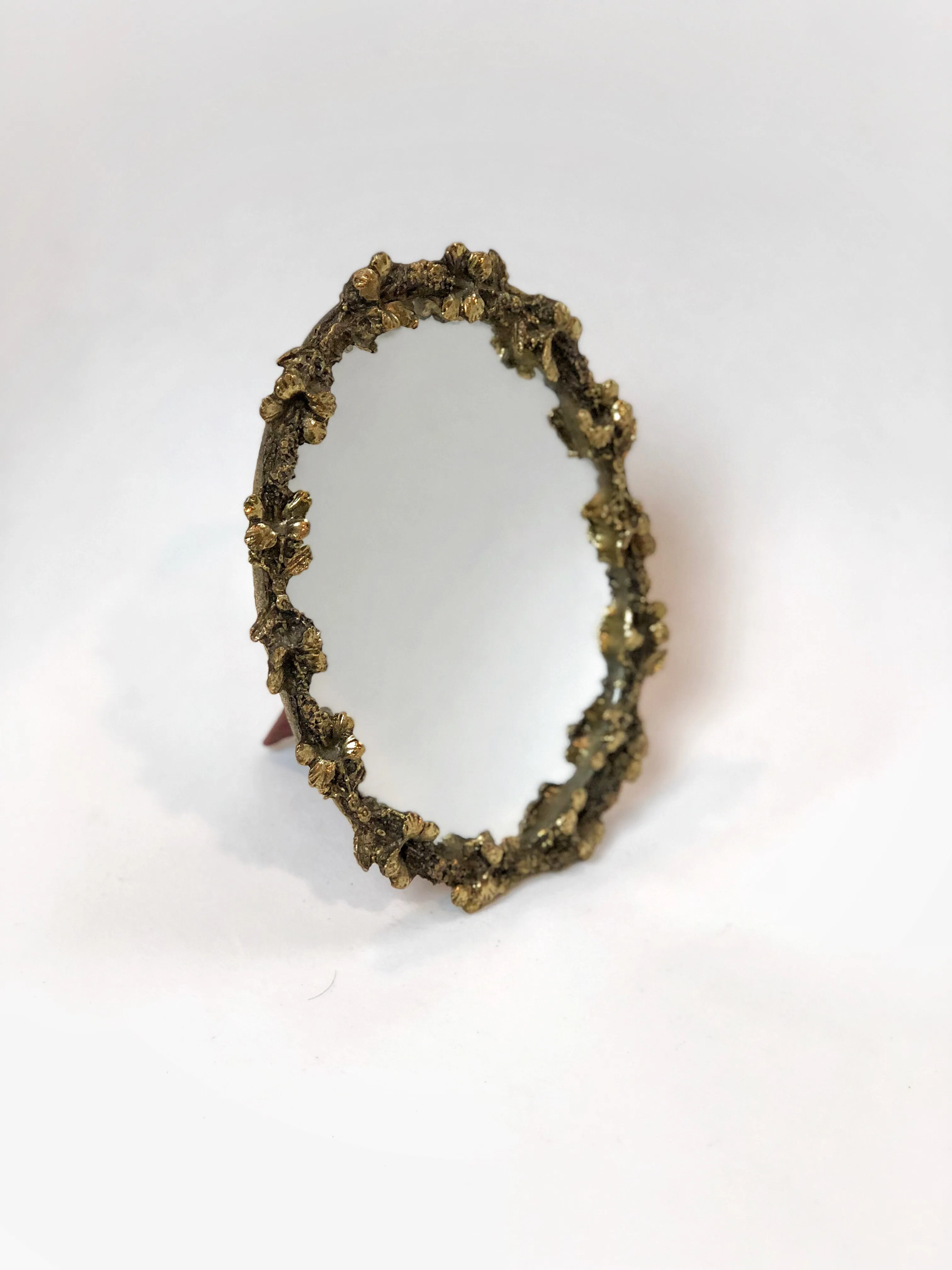 Blooming Fuchsia Mirror Tray