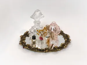 Blooming Fuchsia Mirror Tray