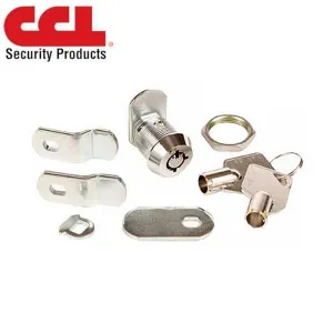 CCL - C-510-XS - Die Cast Tubular Cam Lock - 7/16" - US26D - KA-A0004