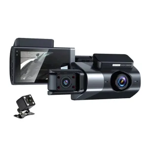 cozy The New High-definition Three Record Driving Recorder Is Connected To A Mobile App And Intelligently The Front Interior And Rear Of The Carâª Back To Schoolâª Fathers Day Gifts