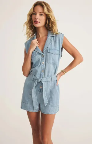 Dash Denim Romper