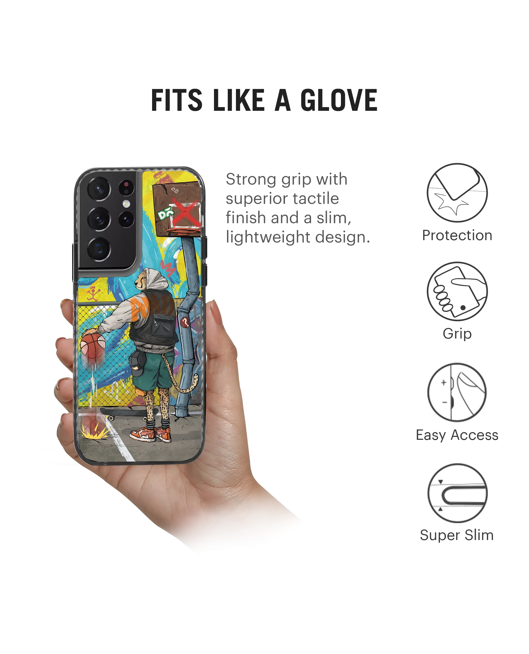 Dash Stride 2.0 Case Cover For Samsung Galaxy S21 Ultra