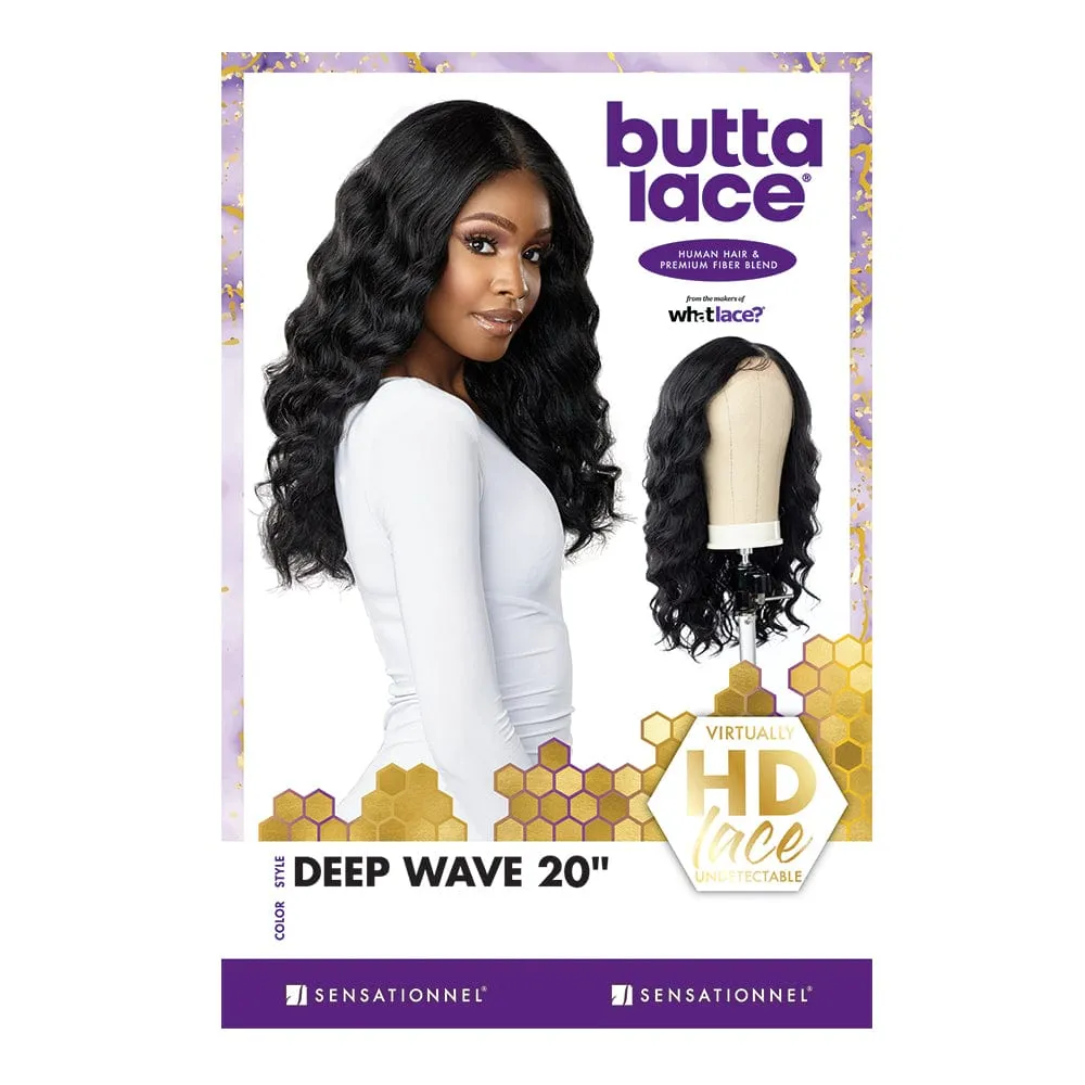 DEEP WAVE 20 | Sensationnel Butta Lace Human Hair Blend HD Lace Front Wig