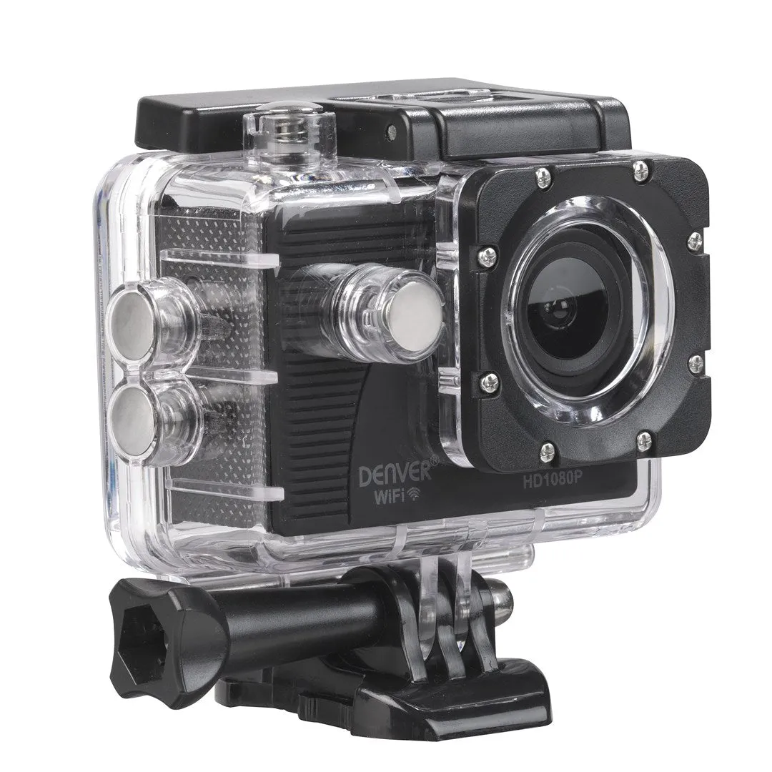 Denver Full Hd Action Cam With Wi-Fi Function And Screen On The Back