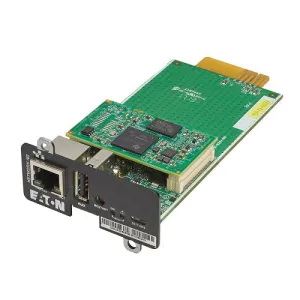 Eaton Gigabit Network Card SNMP/Web Adaptor 
Currently Support – 5P, 5PX, 9PX and 9SX only