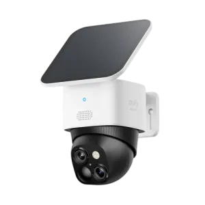 Eufy 3K Daul Cameras Pan and Tilt SoloCam S340 -Black White