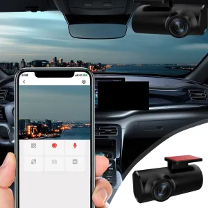 everyday HD Mini Driving Recorder with ADAS and Night Vision, Suitable for Android System USB Connection - Up to 32GB Memory Card Included