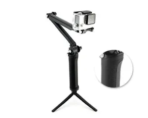 GoPro 3 Way Adjustable Extension Arm Hand Grip Tripod for Hero Camera