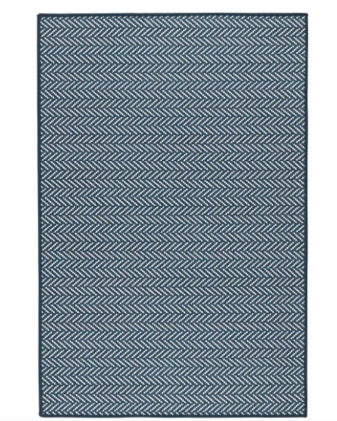 Herringbone Machine Washable Rug