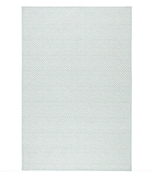 Herringbone Machine Washable Rug