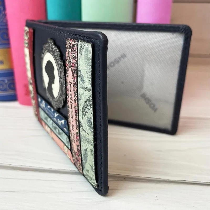 Jane Austen Books Design Travel Card Holder