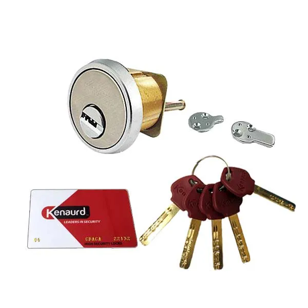 Key Controlled - Mortise Combo Cylinder - 1-1/8" - US26D - Satin Chrome