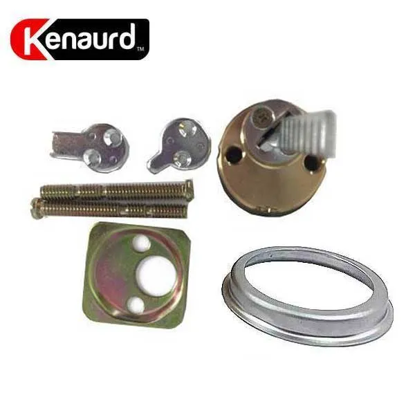Key Controlled - Mortise Combo Cylinder - 1-1/8" - US26D - Satin Chrome