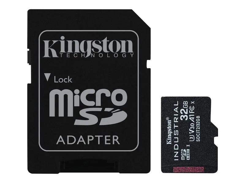 Kingston Industrial - Flash Memory Card - 32 Gb - Microsdhc Uhs-I