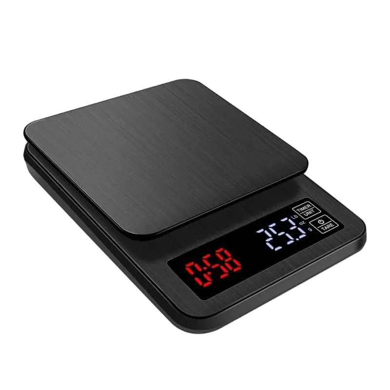 LCD Digital Electronic Drip Coffee Scale with Timer