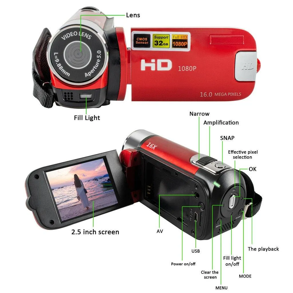 MetalVlog 16X HD Cam