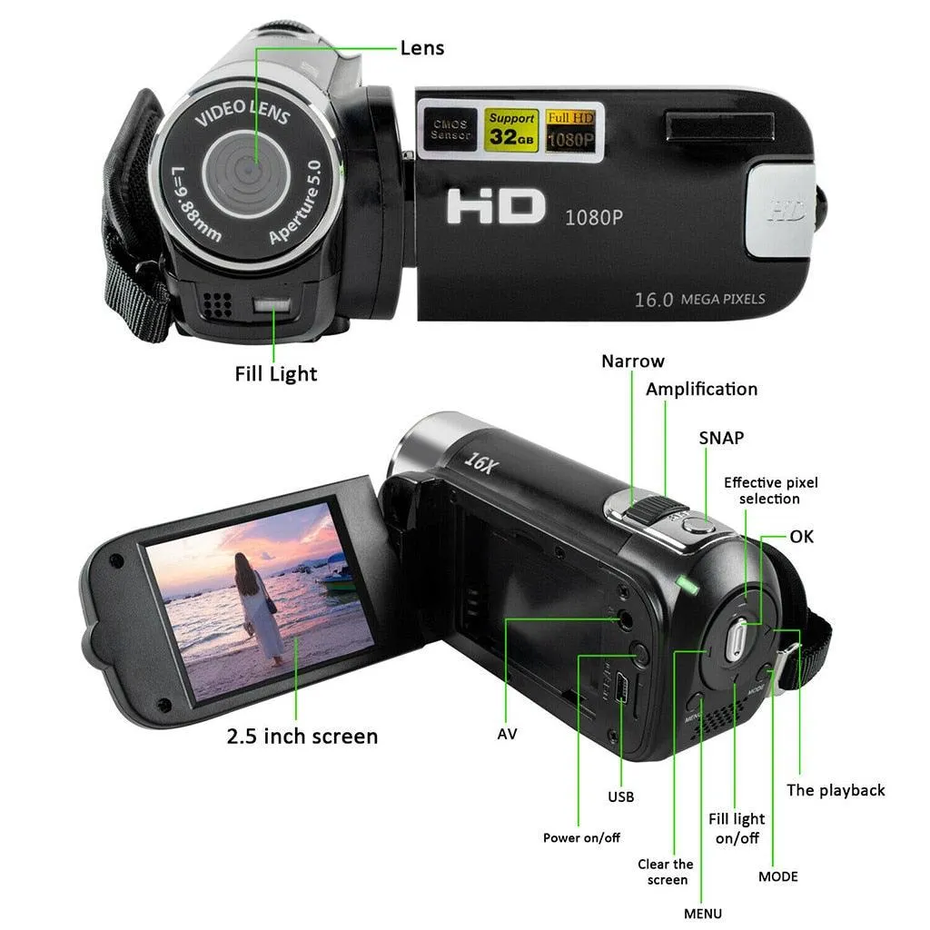 MetalVlog 16X HD Cam