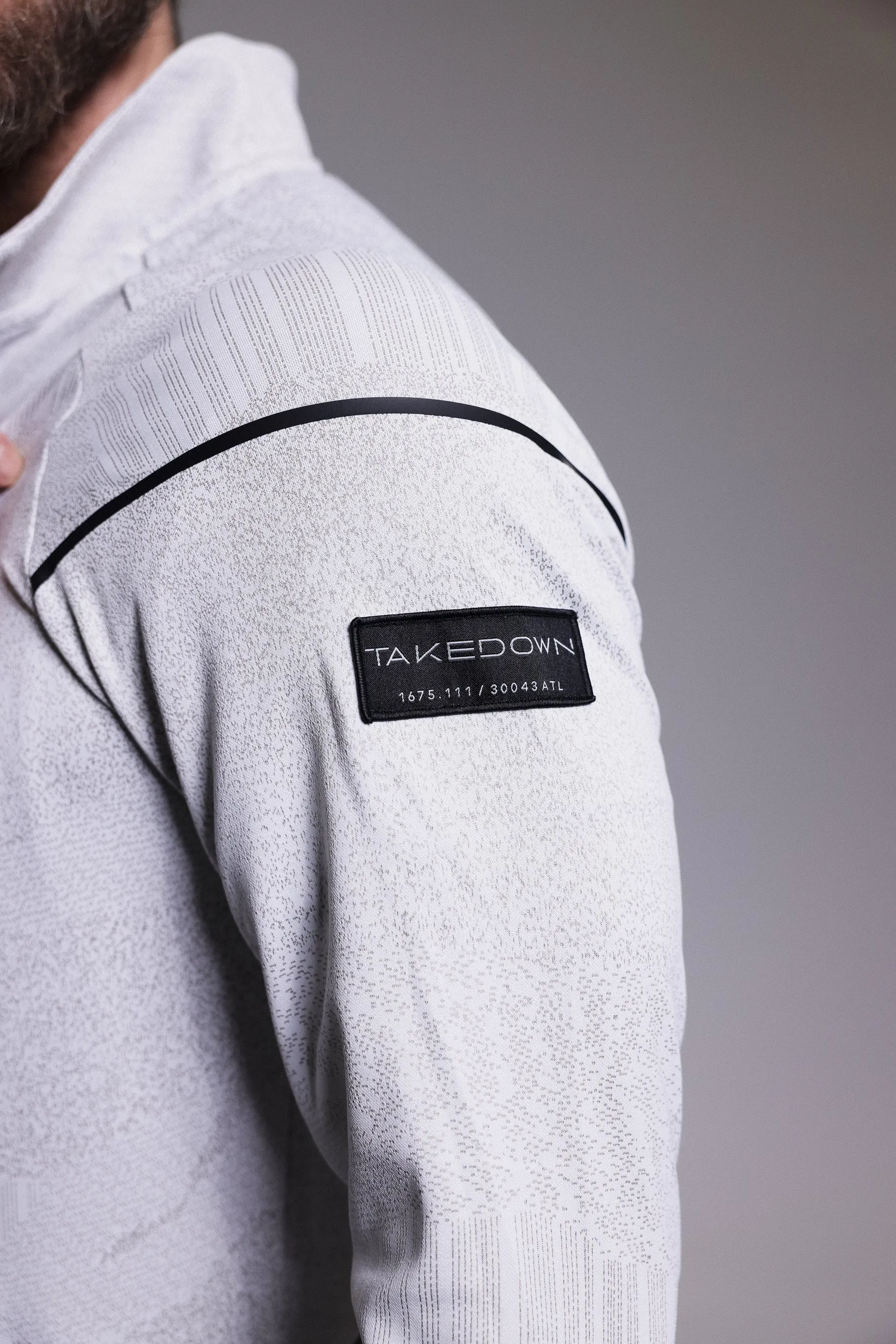 Night Vision Quarter Zip - White
