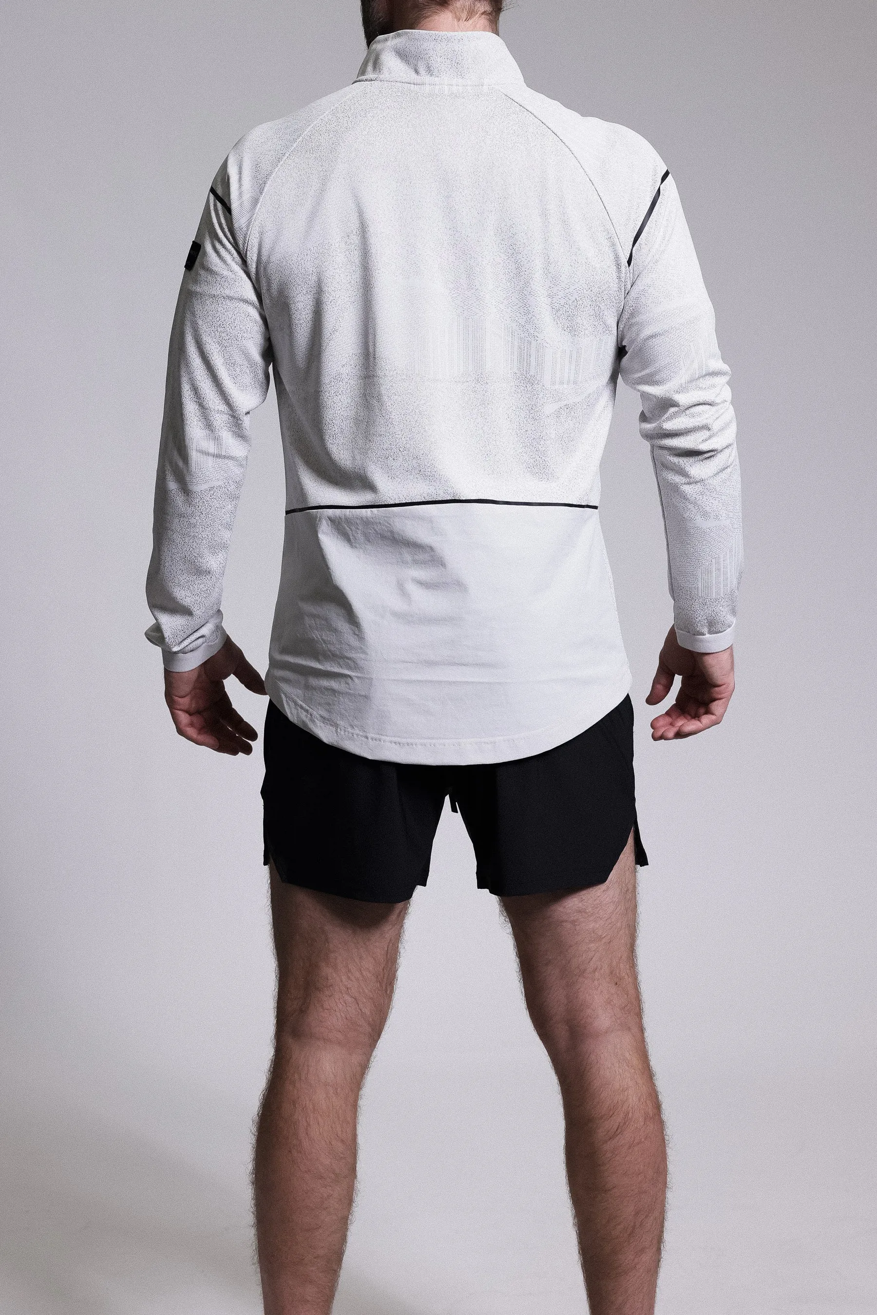 Night Vision Quarter Zip - White