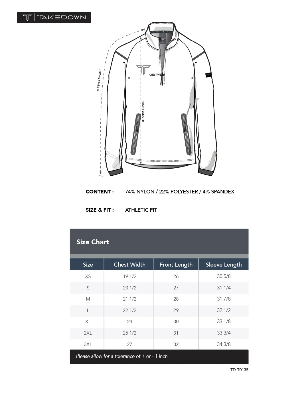 Night Vision Quarter Zip - White