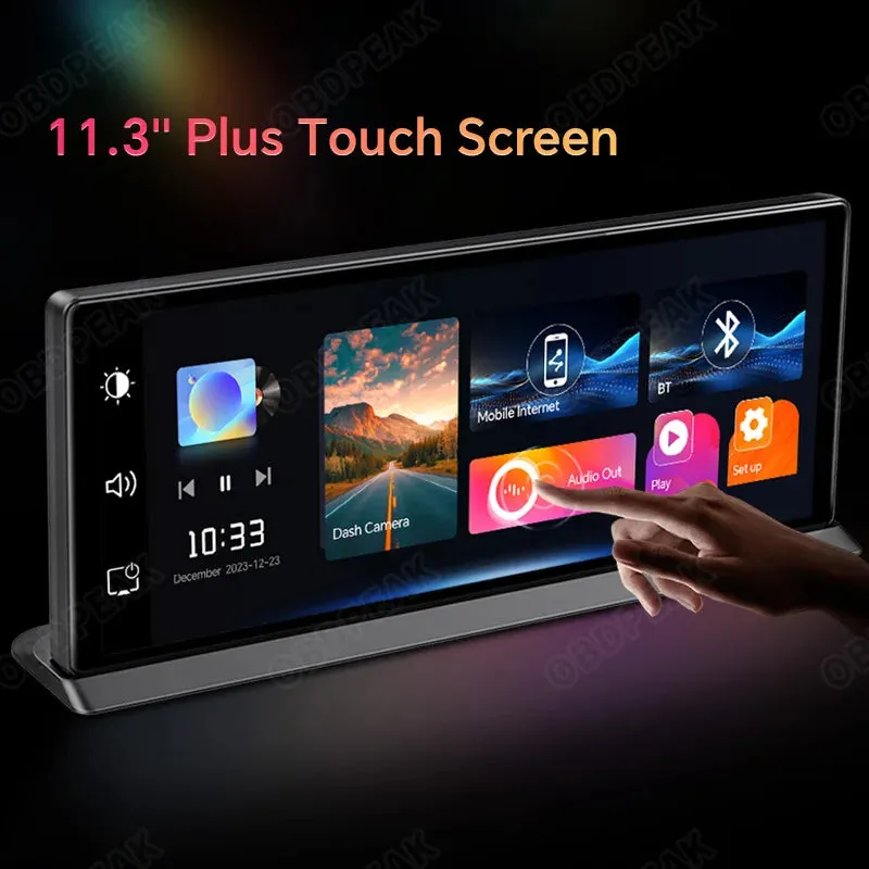 Certainly! Here’s an optimized title for the e-commerce product:

OBDPEAK K2 Pro 11.3-Inch 4K Car DVR Dashcam - High-Resolution Driving Recorder with Advanced Features

This title includes modifiers that highlight the products key features and specifications.