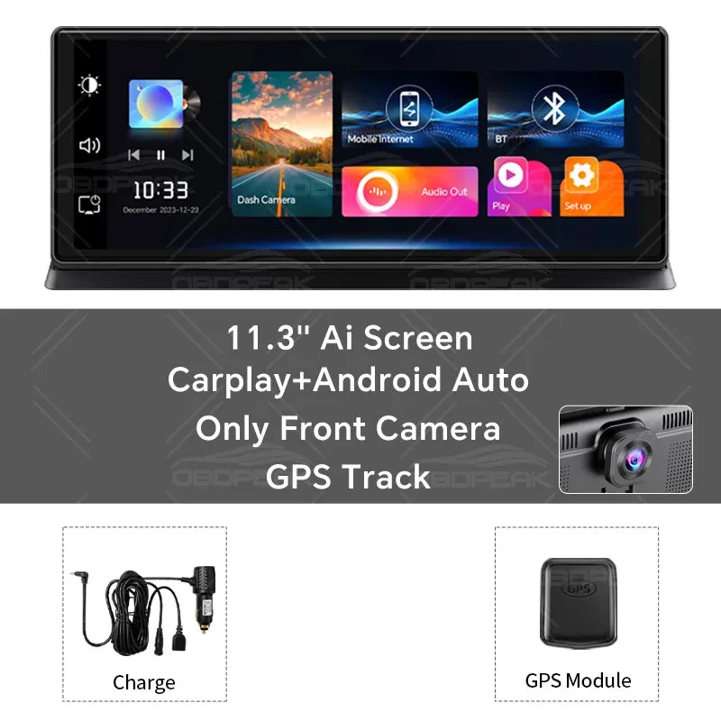 Certainly! Here’s an optimized title for the e-commerce product:

OBDPEAK K2 Pro 11.3-Inch 4K Car DVR Dashcam - High-Resolution Driving Recorder with Advanced Features

This title includes modifiers that highlight the products key features and specifications.