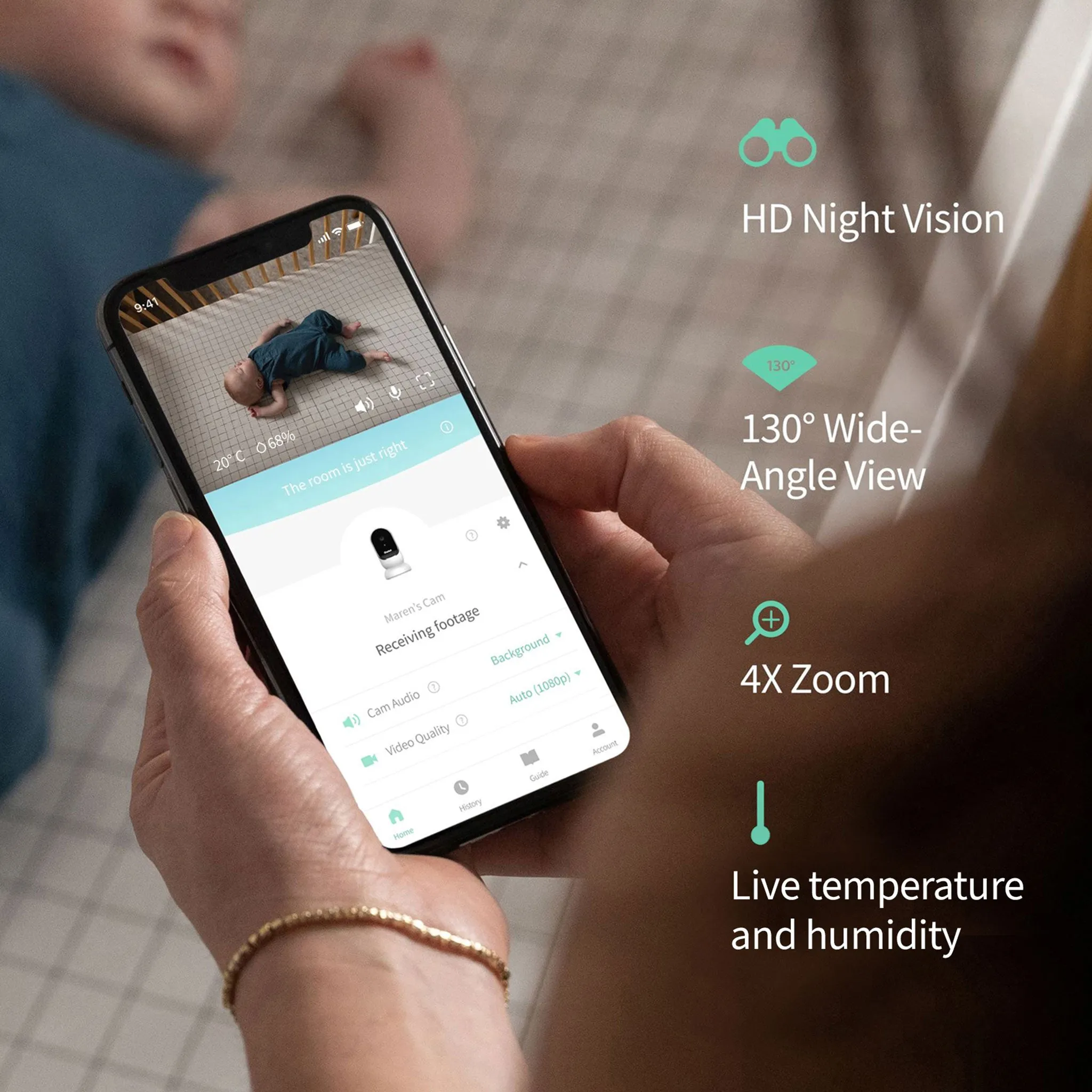Owlet Cam 2 Baby Monitor Camera