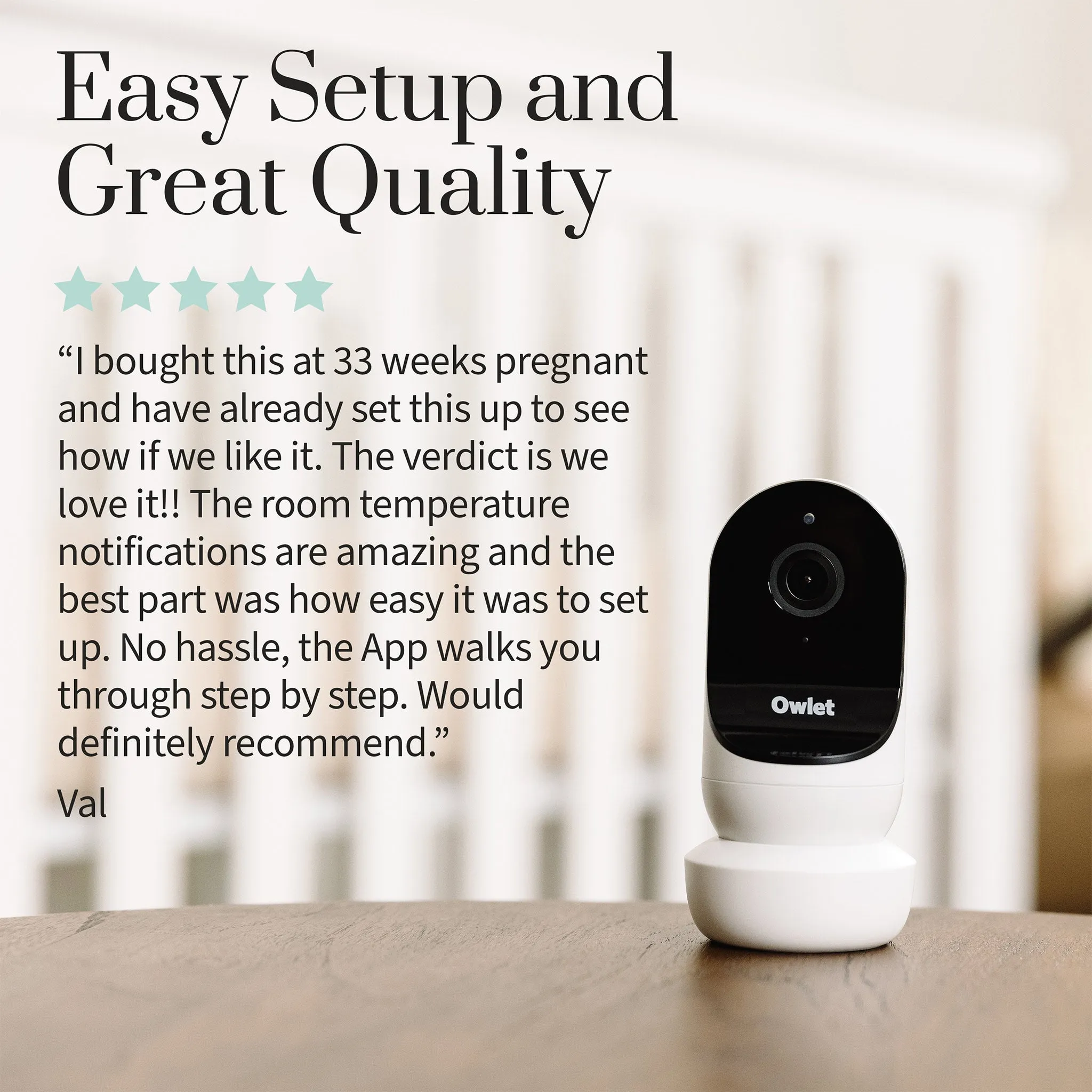 Owlet Cam 2 Baby Monitor Camera