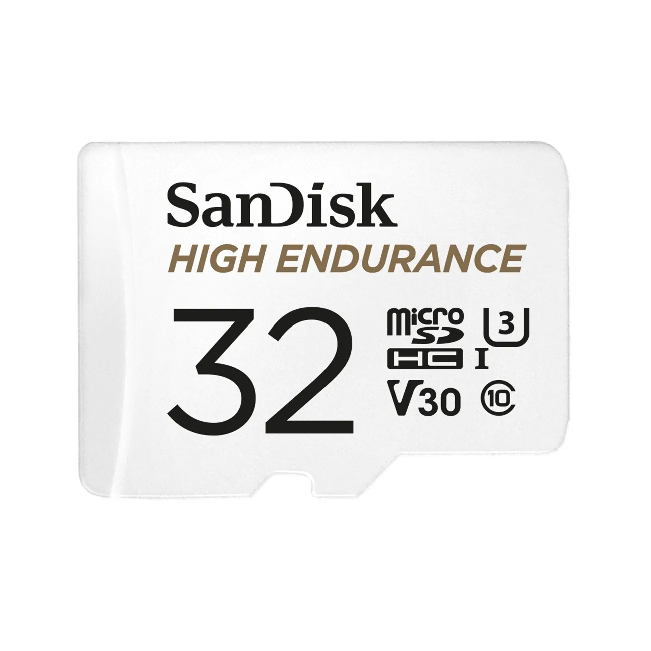 SanDisk High Endurance 100MB/s MicroSD Card with Adapter (32GB/64GB/128GB/256GB) Perfect for Dash Cam or Home Monitoring System