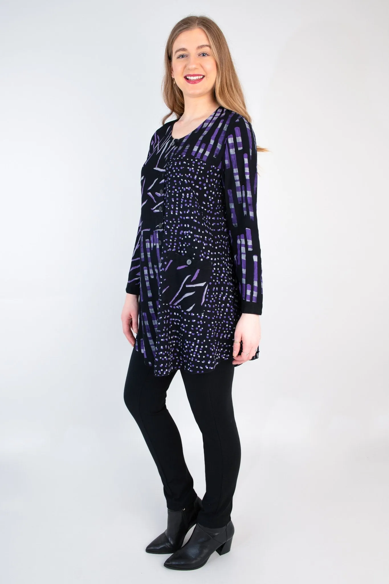 Sassy Blouse, Dash Bamboo, Batik Art