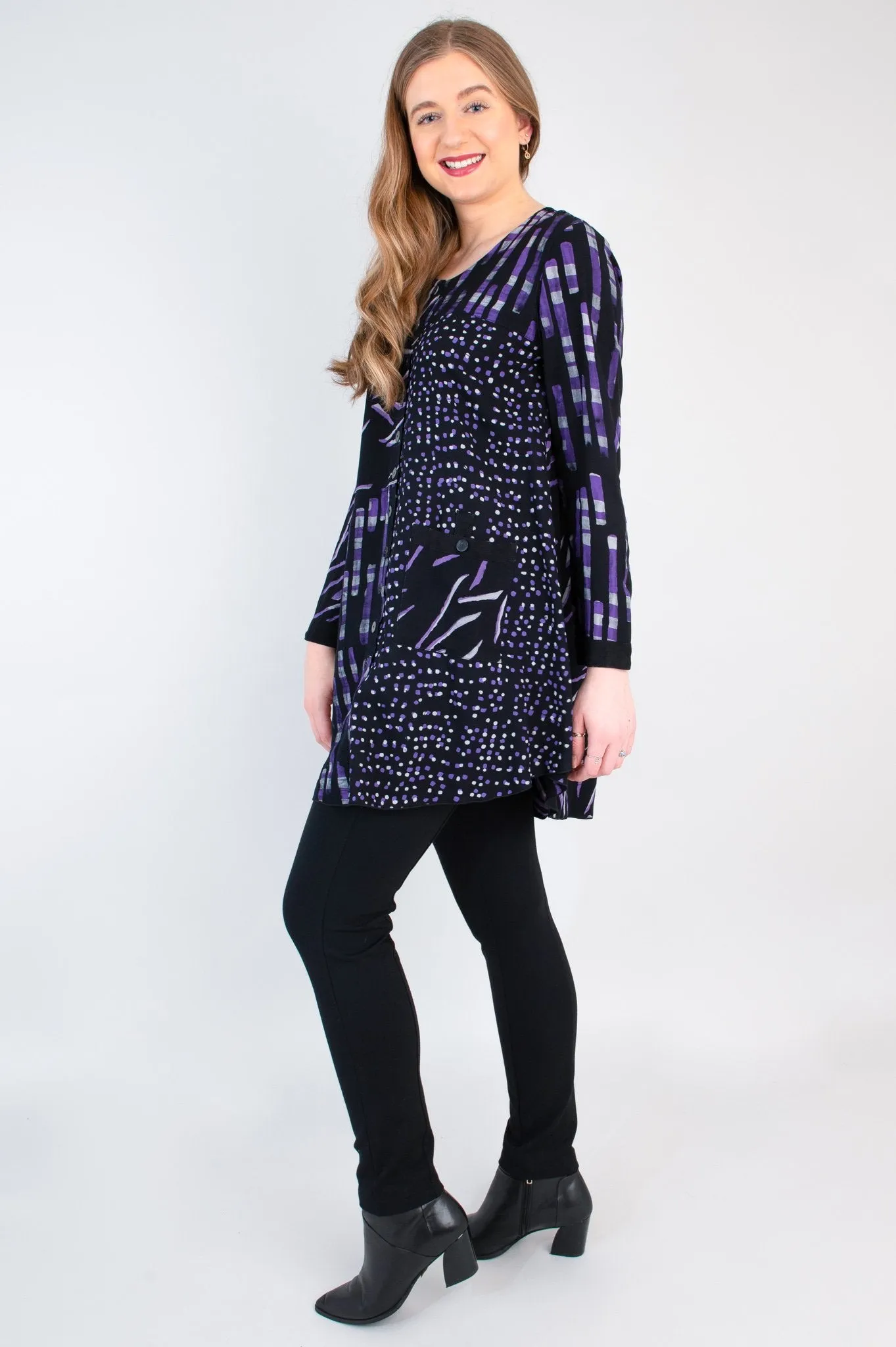 Sassy Blouse, Dash Bamboo, Batik Art