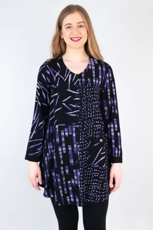 Sassy Blouse, Dash Bamboo, Batik Art