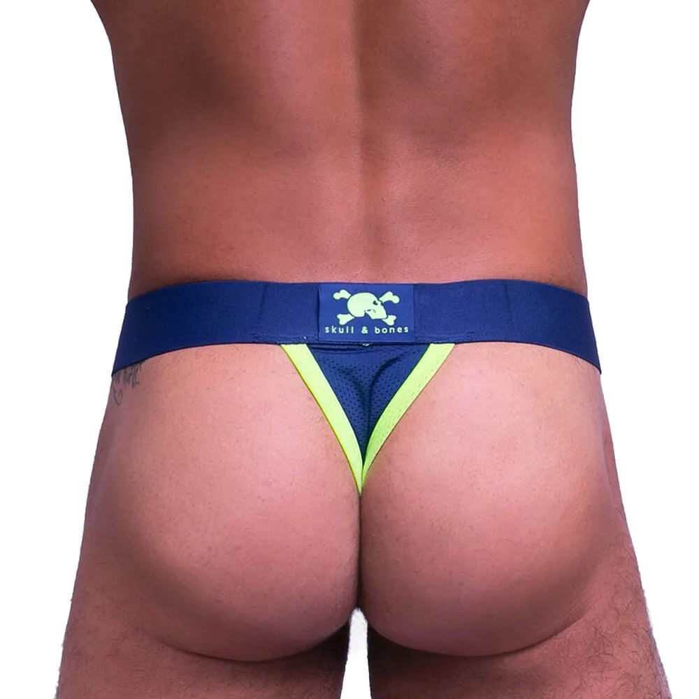 Skull & Bones Sport Mesh Thong